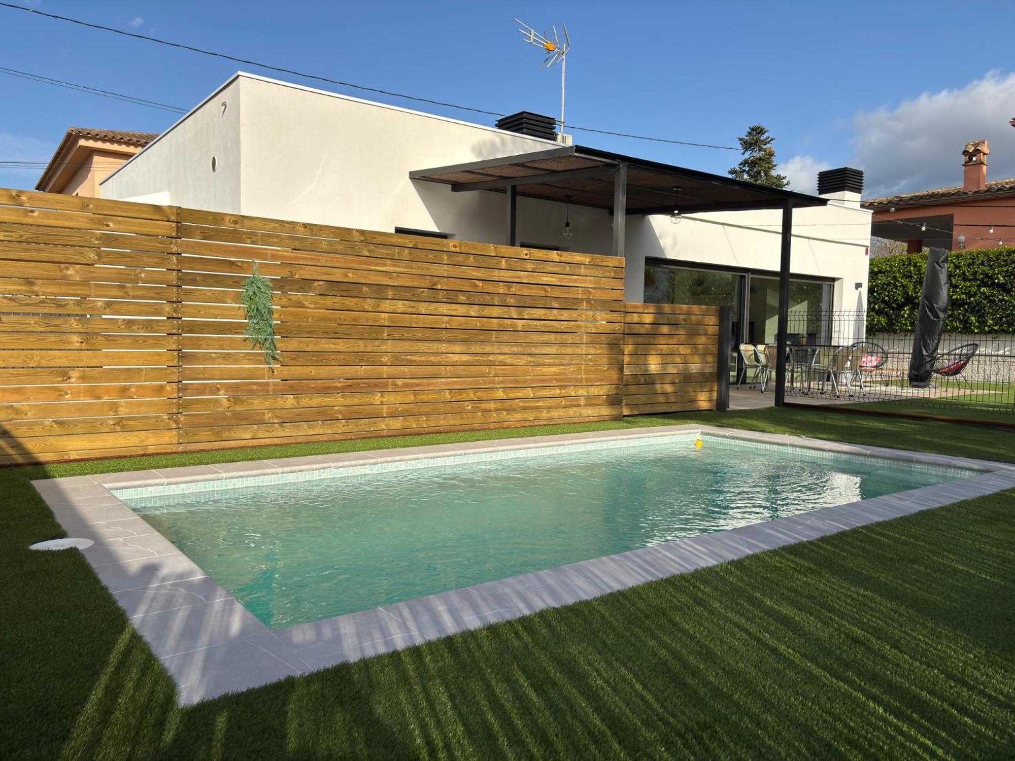 Espectacular Casa En Llagostera - Costa Brava, Con Piscina エクステリア 写真